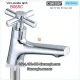 Vòi lạnh chậu lavabo tay thập Caesar-B065C