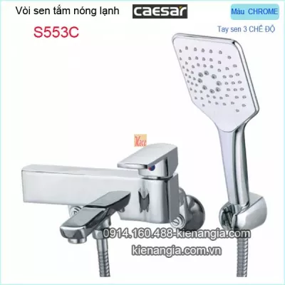 Vòi sen tắm nóng lạnh Caesar-S553C