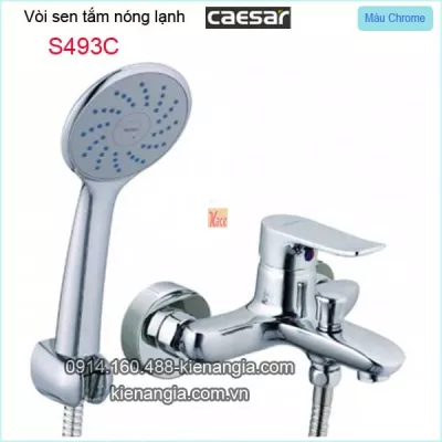 Vòi sen tắm nóng lạnh Caesar-S493C