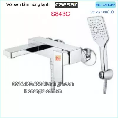 Vòi sen tắm nóng lạnh Caesar-S843C