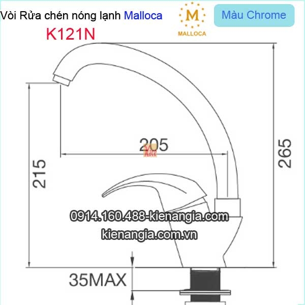 Voi-chau-rua-chen-voi-bep-nong-lanh-Malloca-K121N-TSKT
