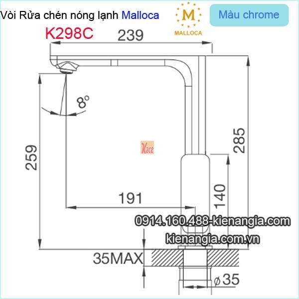 Voi-chau-rua-chen-voi-bep-nong-lanh-Malloca-K298C-TSKT