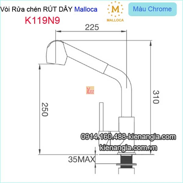 Voi-chau-rua-chen-RUT-DAY-nong-lanh-Malloca-K119N9-TSKT