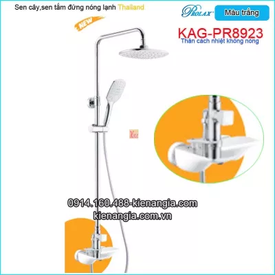 Sen tắm đứng,sen cây cao cấp màu trắng Thailand Prolax-KAG-PR8923