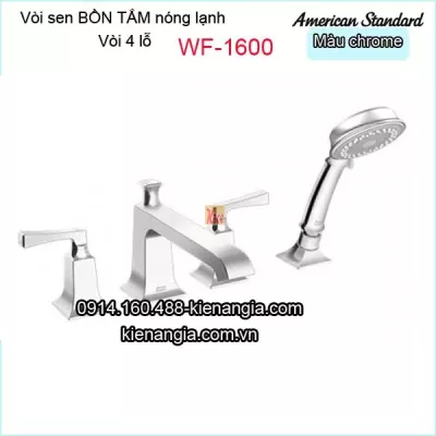 Vòi sen bồn tắm ,vòi bồn tắm 4 lỗ American standard-WF-1600