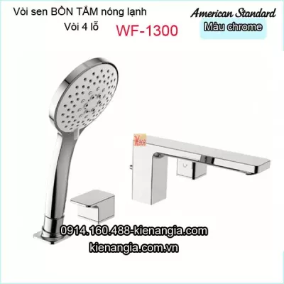 Vòi sen bồn tắm ,vòi bồn tắm 4 lỗ American standard-WF-1300