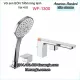 Vòi sen bồn tắm ,vòi bồn tắm 4 lỗ American standard-WF-1300