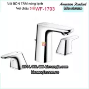 Vòi bồn tắm,vòi chậu lavabo 3 lỗ American-standard-WF-1703