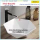 Vòi cao 30cm thân,đầu xoay 360 độ màu đen KAG-Black43