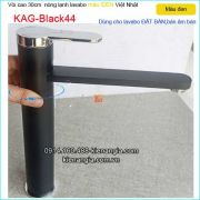 Vòi thân xoay 360 độ cao 30cm KAG-Black44