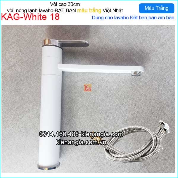 KAG-White18-Voi-Lavabo-DAT-BAN-nong-lanh-mau-trang-24K-KAG-white18-2