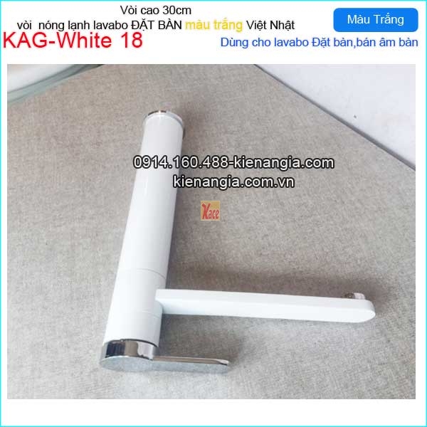 KAG-White18-Voi-Lavabo-DAT-BAN-nong-lanh-mau-trang-24K-KAG-white18-4