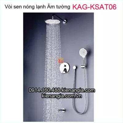 Vòi sen nóng lạnh âm tường KAG-KSAT06