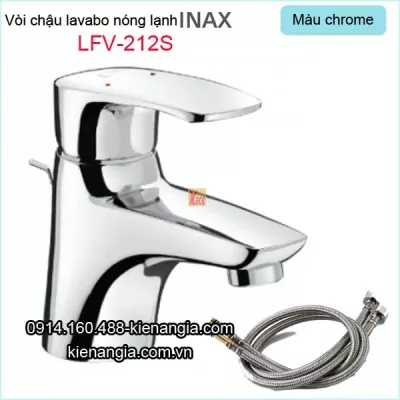 Vòi Inax,vòi chậu lavabo nóng lạnh Inax LFV-212S