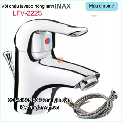 Vòi Inax,vòi chậu lavabo nóng lạnh Inax LFV-222S