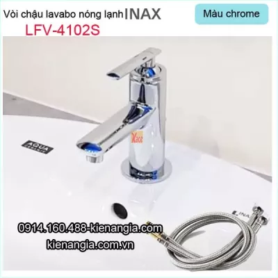 Vòi Inax,vòi lavabo nóng lạnh Inax LFV-4102S BM2025