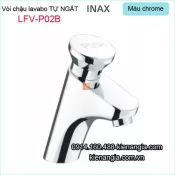 Vòi chậu lavabo tự ngắt Inax-LFV-P02B