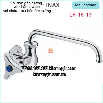 Vòi đơn gắn tường,vòi bếp gắn tường Inax-LF-16-13