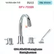 Vòi sen bồn tắm,vòi 5 lổ Inax-BFV-7000B