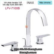 Vòi 3 lổ,vòi chậu lavabo,vòi bồn tắm Inax-LFV-7100B