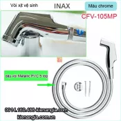 Vòi xịt vệ sinh dây 5 lớp chịu áp lực Inax-CFV-105MP