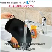 Vòi rửa chén nóng lạnh rút dây Inax-JF-AB466SYX(JW) BM2025