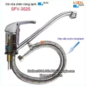 Vòi rửa chén nóng lạnh tay gật gù Inax-SFV-302S