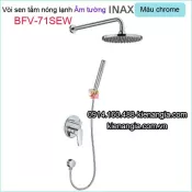 Vòi sen tắm âm tường nóng lạnh cao cấp Inax-BFV-71SEW