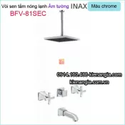 Vòi sen tắm âm tường nóng lạnh cao cấp Inax-BFV-81SEC