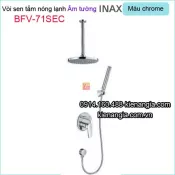 Vòi sen tắm âm tường nóng lạnh cao cấp Inax-BFV-71SEC
