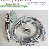 Bộ tay sen cao cấp 5 chế độ Massge máy nước nóng KAG-KS40