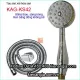 Bộ tay sen bằng đồng thau KAG-KS42