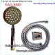 Bộ tay sen bằng Inox đầu vặn đồng thau KAG-KS61