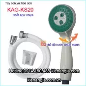 Tay sen nhựa 3 chế độ nước mạnh KAG-KS20