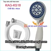 Vòi hoa sen nhựa 3 chức năng KAG-KS18