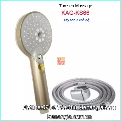 Vòi sen tăng áp 3 chế độ KAG-KS66