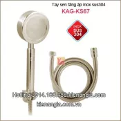 Vòi sen tăng áp inox sus304 KAG-KS67