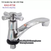 Vòi lavabo tay vặn chữ thập KAG-RT36