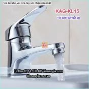 Vòi lavabo lạnh tay gật gù KAG-KL15