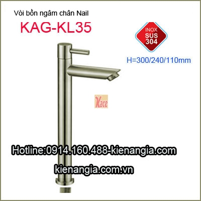 Vòi bồn ngâm chân,vòi Nail  sus304 KAG-KL35