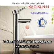 Vòi bồn ngâm chân,vòi Nail inox 304 nóng lạnh KAG-KLN14