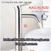 Vòi bồn ngâm chân,vòi Nail inox 304 nóng lạnh KAG-KLN30