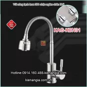 Vòi bồn ngâm chân,vòi Nail nóng lạnh inox 304 KAG-KBN31