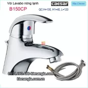 Vòi chậu lavabo nóng lạnh tay gật gù  Caesar-B150CP BM2021