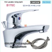 Vòi gật gù nóng lạnh lavabo Caesar-B170C