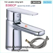 Vòi chậu lavabo nóng lạnh tay gật gù Caesar-B380CP