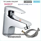 Vòi chậu lavabo nóng lạnh tay gật gù Caesar-B400CP