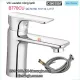 Vòi chậu lavabo nóng lạnh tay gật gù Caesar-B770CU