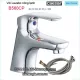 Vòi chậu lavabo nóng lạnh tay gật gù Caesar-B560CP
