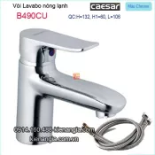 Vòi chậu lavabo nóng lạnh tay gật gù Caesar-B490CU